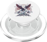 Jour de l'indépendance, 4 Juillet, Page postérieure de la Journée des Anciens Combattants PopSockets PopGrip pour MagSafe