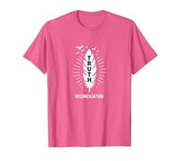 Jour de l'orange amérindien Vérité et réconciliation T-Shirt, Homme, Rose Chiné, 3XL