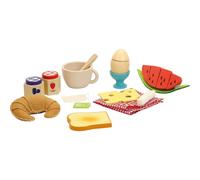 Set petit déjeuner Jour de Marché - VILAC - 3-6 ans - Bois et feutrine - 12 pièces