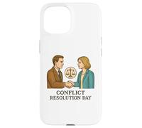 Jour de résolution des conflits Coque pour iPhone 15