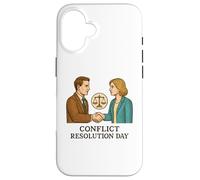 Jour de résolution des conflits Coque pour iPhone 16