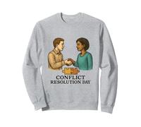 Jour de résolution des conflits en Octobre Sweatshirt