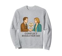 Jour de résolution des conflits Sweatshirt