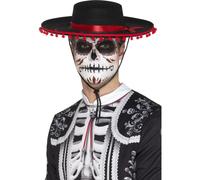 Jour De The Dead Senor Chapeau Sombrero Halloween Hommes Accessoire Déguisement
