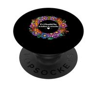 Jour de Transfert FIV C'est Un Beau Jour pour Croire aux Miracles PopSockets PopGrip Adhésif
