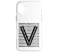 Jour de Valetine N°2 Coque pour iPhone 16 Plus