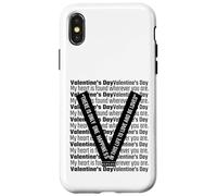 Jour de Valetine N°2 Coque pour iPhone X/XS
