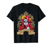 Jour des morts Dia De Los Muertos Catrina Halloween T-Shirt