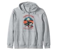 Jour des Morts Eternal Road - Sugar Skull Memorial Journey Sweat à Capuche