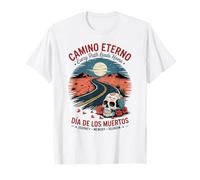 Jour des Morts Eternal Road - Sugar Skull Memorial Journey T-Shirt