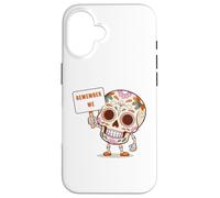 Jour des Morts, Souviens-TOI DE Moi Sugar Skull Los Muertos Coque pour iPhone 16
