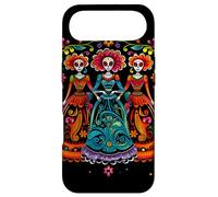 Jour des Morts Sugar Skull Trois Femmes Festival Mexicain Coque pour iPhone Air
