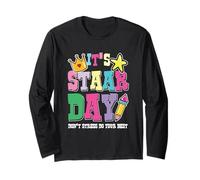 Jour du Test STAAR T-Shirt Motivation Élèves Professeur Manche Longue