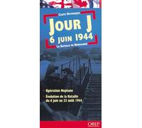 Jour J - 6 juin 1944 et la Bataille de Normandie - Carte historique bilingue