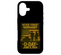 Jour J 82e Anniversaire Normandie 1944 Landing Veteran Tribute Coque pour iPhone 17