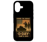 Jour J 82ème Anniversaire Normandie 1944 Militaire Hommage Hommes Coque pour iPhone 17