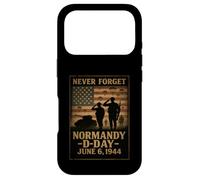 Jour J 82ème Anniversaire Normandie 1944 Militaire Hommage Hommes Coque pour iPhone 17 Pro