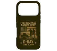 Jour J 82ème Anniversaire Normandie 1944 Militaire Hommage Hommes Coque pour iPhone 17 Pro
