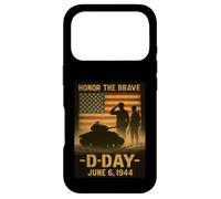 Jour J 82ème Anniversaire Normandie 1944 Militaire Hommage Hommes Coque pour iPhone 17 Pro