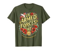 Jour J des Forces armées Britanniques Normandie Beach Landing T-Shirt