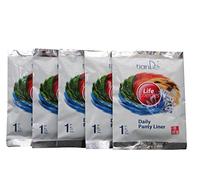 Jour Semelle Hygiénique Comprime"Vital Energy", avec Herbes, TianDe 63601, Paquet d'Épargne 5x1Un.Grand Membrane de Réglage Assure la Protection et le Confort TianDe 1un