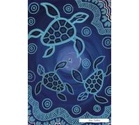 Journal 100 Page - Authentic Aboriginal Art by Stephen Hogarth - Sea Turtles x3