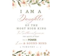 Journal: 160 Blank pages to write, with bible verses on each footnote