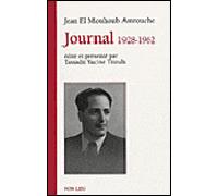 Journal 1926-1961 - Jean El Mouloud Amrouche - Non Lieu - broché - Roman