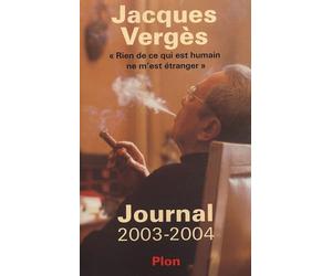 Journal 2003-2004: "Rien de ce qui est humain ne m'est étranger"