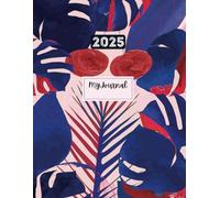 Journal 2025 Lined for Girls and Women with Inspiring Fun Quotes & Mindful Prompts for Affirmation: Monthly Notebook to Write In with Motivational Self-Love Thoughts