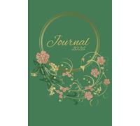 Journal 2026: Women's simple green whimsy New Years writing notebook
