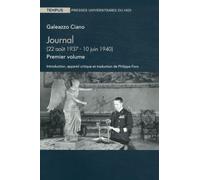 Journal 22 aout 1937 10 juin 1940