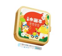 Journal à dessin artistique - 20 x 20 cm - Carnet de croquis en papier mousse - Peinture imaginative à l'eau - Attribut d'engagement améliorant la capacité - Ressource créative polyvalente pour