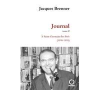 Journal A Saint-Germain-des-Prés (1950-1959) - Jacques Brenner - Pauvert - broché - Journal