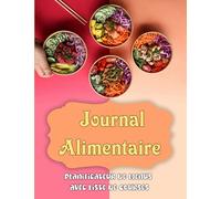 Journal Alimentaire Planificateur de Menus avec Liste de Courses: Agenda minceur | Papier journal alimentaire avec 52 semaines | Carnet alimentaire