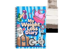 Journal alimentaire pour perdre du poids, journal intime pour objectifs de fitness, journal portable pour la nutrition, l'entraînement, le bien-être, l'entraînement, la gym