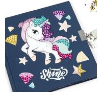 Journal avec cadenas+stylo 3 kol Licorne 14