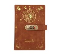 Journal Avec Serrure Agenda Journalier format A5 | Carnet pour la Prise de Notes pour Adultes Adolescents Étudiants Freelances Anniversaire Fêtes Maison Appartement