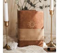 Journal céleste 2026 - Almanach saisonnier et astrologique, planificateur d'almanach saisonnier et astrologique pour les rituels lunaires, planificateur hebdomadaire et mensuel 2026 (brown)