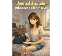 Journal d’une ado qui a peur d’aller en cours: Anxiété scolaire, hypersensibilité et peur du regard des autres chez l’adolescente