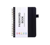 Journal d'accès - Classeur de saisie portable, carnet de contact sécurisé | Traqueur de compte confidentiel, gestionnaire de répertoire compact durable pour les connexions de sites Web et les mots de