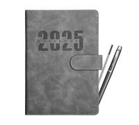 Journal d'affaires A5 Journal quotidien Carnet 2025 | Carnet Journal d'affaires | 1 page par jour, Journal quotidien Commencez et atteignez vos objectifs. Bloc-notes pour la maison, l'école, les