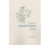 Journal de Bord I, ii, iii - Georges Seféris - Heros-Limite Eds - broché - Poésie