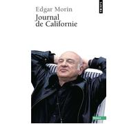 Journal de Californie - - Edgar Morin - Points - Livre
