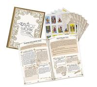 Journal De Cartes De Tarot - Esthétique Vintage + Carnet De Lecture De Taro | Journal De Tarot Vintage Avec Planches De Lecture, Notes De Cartes Et Pages De Pratique Pour Les Débutants Qui Apprennent Le