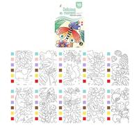 Journal de croquis créatif pour enfants, papier d'art épais, panneaux pigmentés pré-chargés, livres de croquis, livres de peinture, fournitures artistiques pour enfants, développement de la créativité