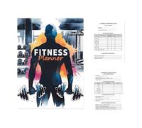 Journal de d'entraînement, journal d'entraînement, carnet de musculation, hebdomadaire, mensuel, pour la gymnastique, enregistrement d'entraînement, carnet