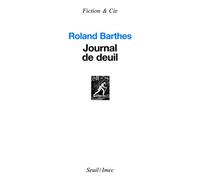 Journal de deuil - Roland Barthes - Seuil - broché - Roman