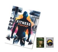 Journal de fitness pour femme | Planificateur quotidien d'exercice pour suivre vos levés | Journal de fitness et d'entraînement | Journal d'entraînement | Planificateur quotidien | Carnet de perte de