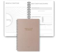 Journal de gratitude et de pleine conscience,Modèle de gratitude, planificateur d'auto-soins, journal de positivité, journal quotidien, journal de bien-être, journal de manifestation - A5